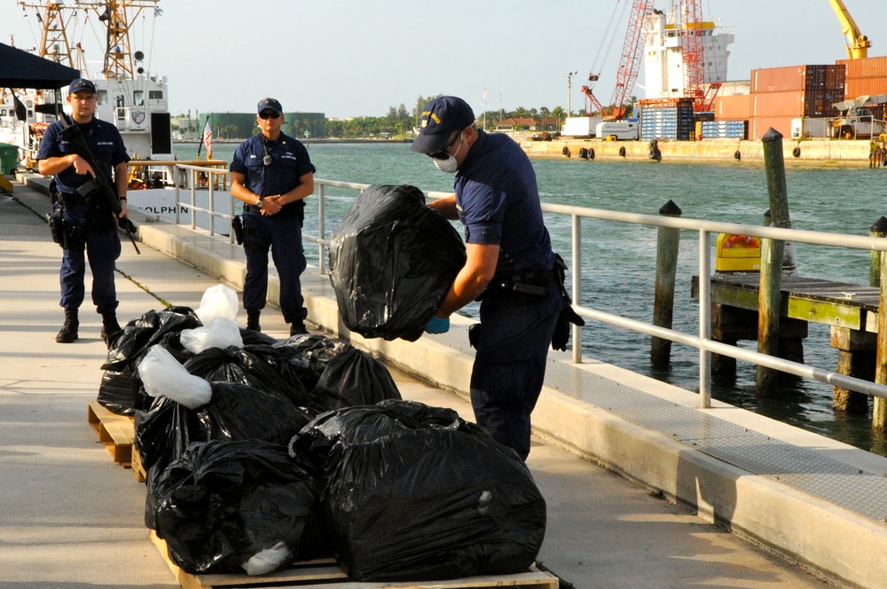 Coast Guard Station Miami Transfer contraband