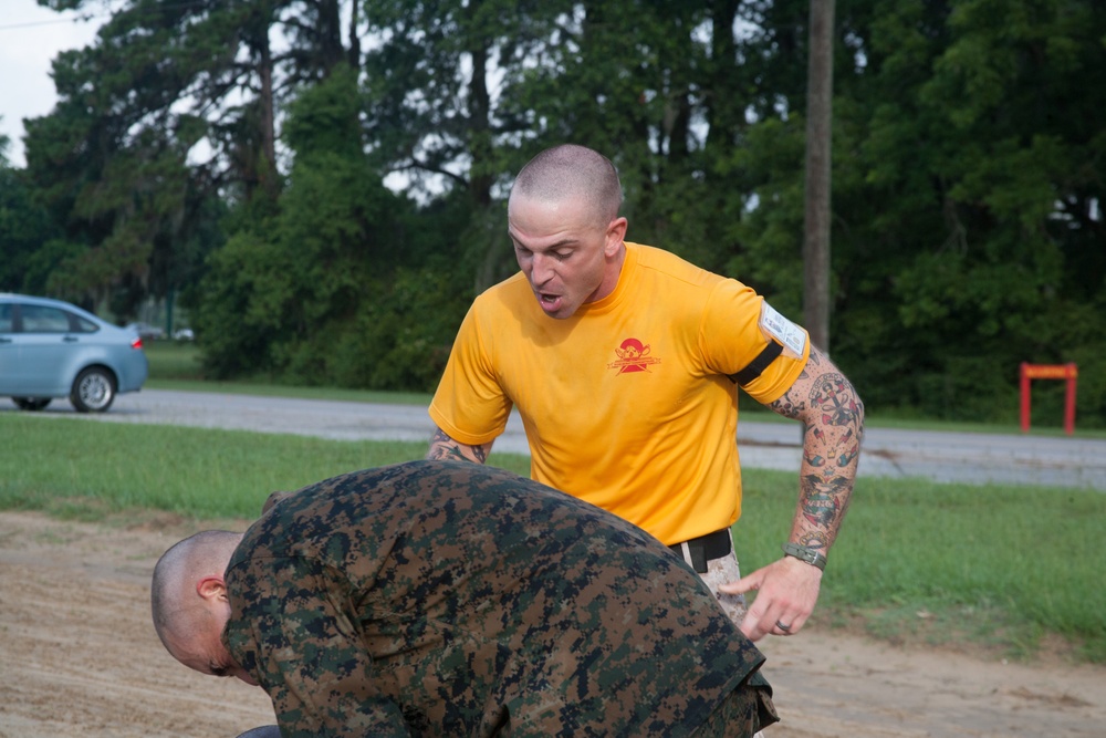 Ashley, Ohio native, a Marine Corps drill instructor on Parris Island