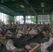 Recruits practice martial arts techniques during training on Parris Island