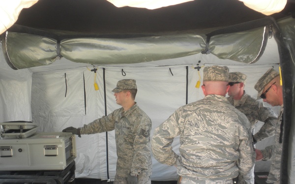 T-83 JISCC Team sets up