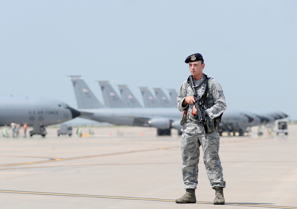 22nd SFS maintains flightline security