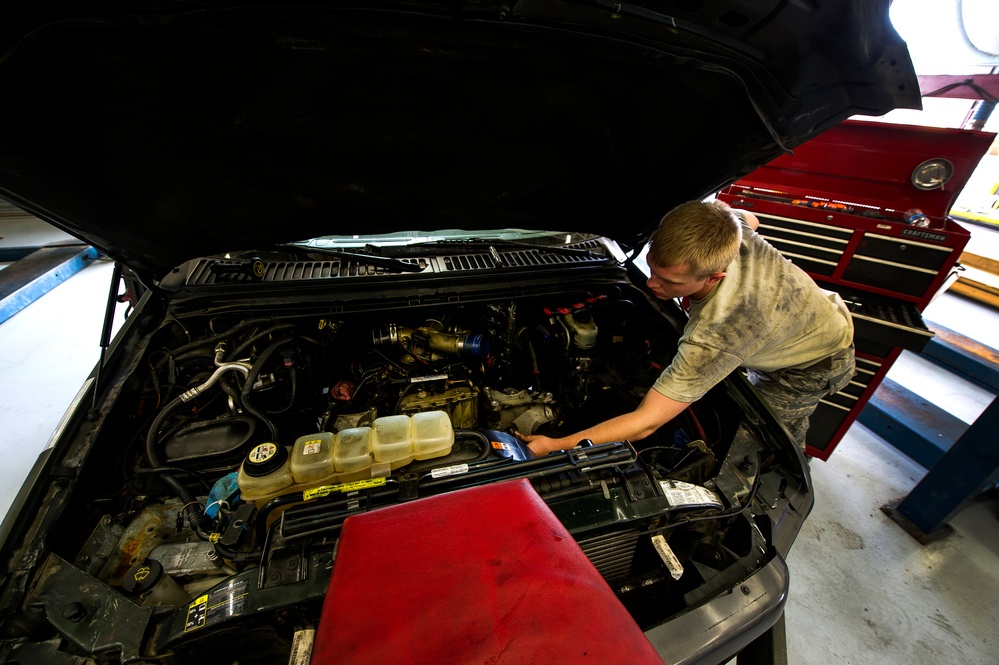 Vehicle maintainers keep wheels rolling