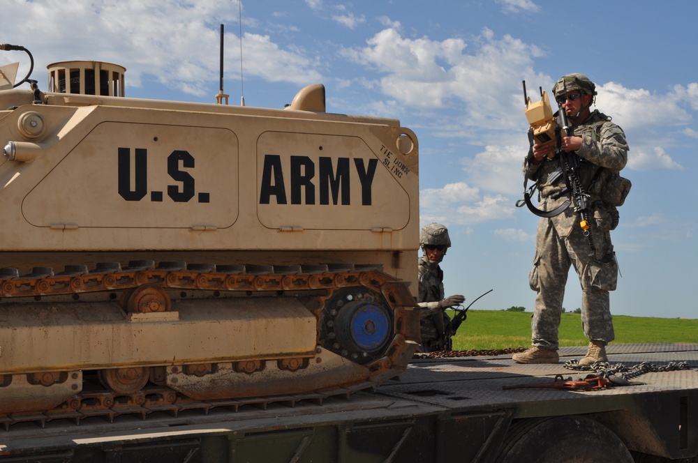 Robotic combat support aides deployment training