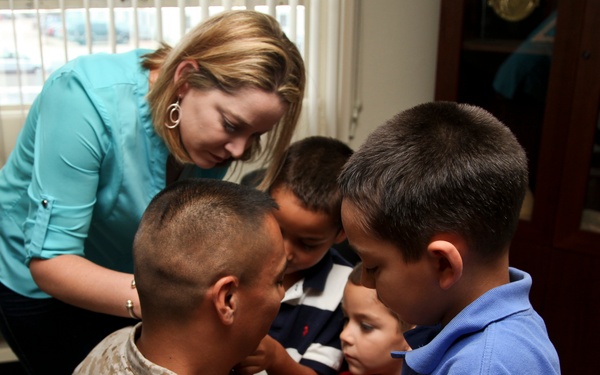 Lt. Col. Rizzo promotion ceremony