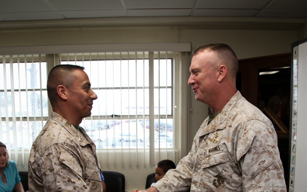 Lt. Col. Rizzo promotion ceremony