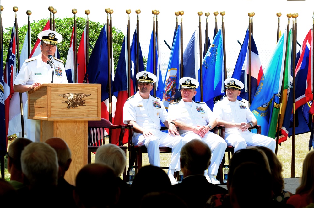 Change of command ceremony