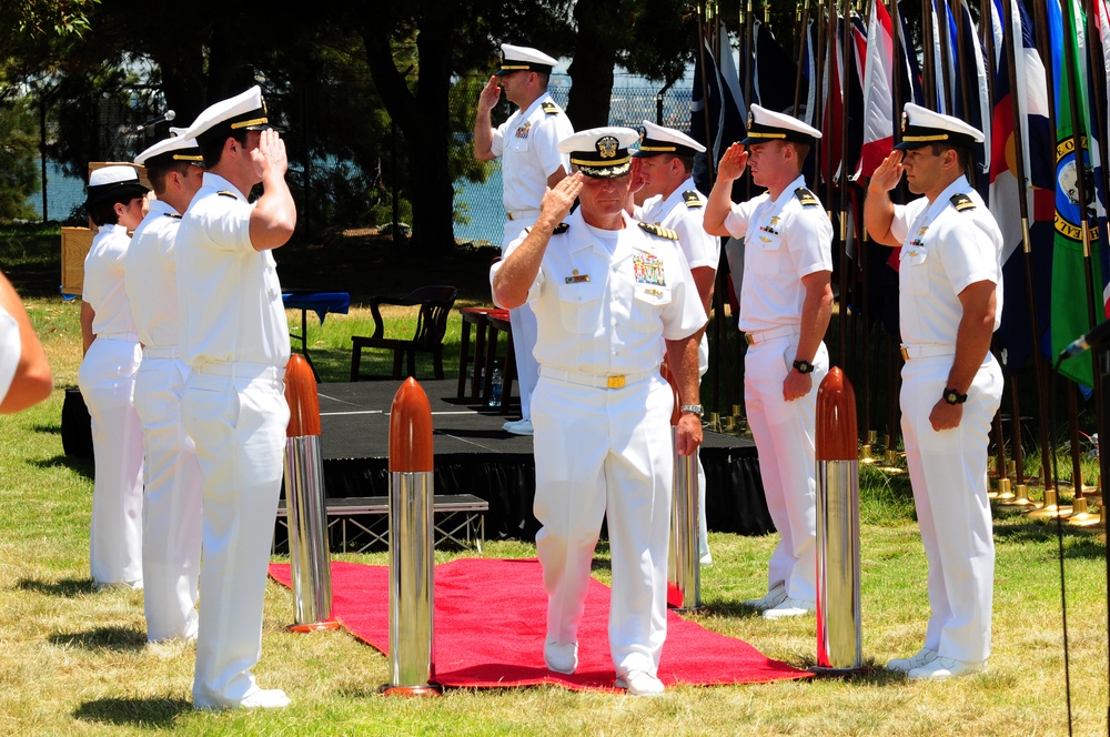 Change of command ceremony