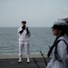 Burial at sea aboard USS Carl Vinson