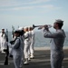 Burial at sea aboard USS Carl Vinson