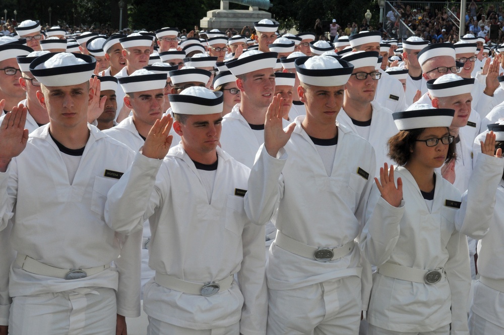 DVIDS Images Induction Day at US Naval Academy [Image 2 of 3]