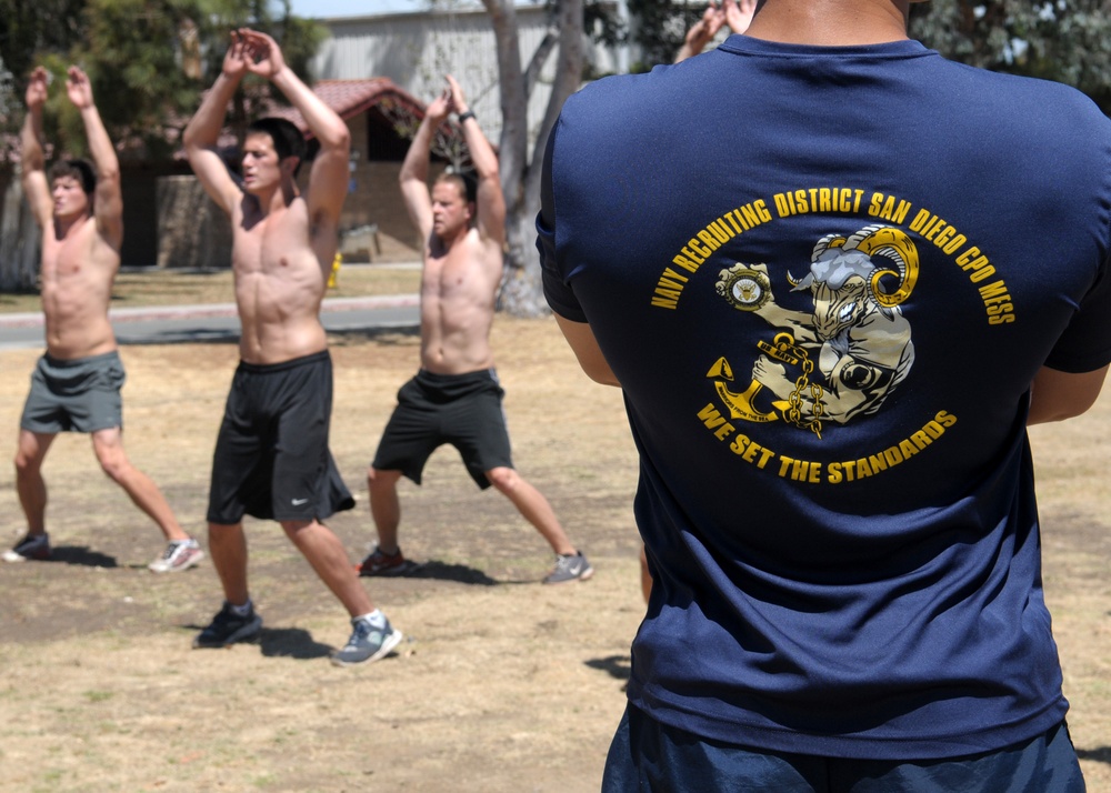 Navy Special Warfare physical screening test