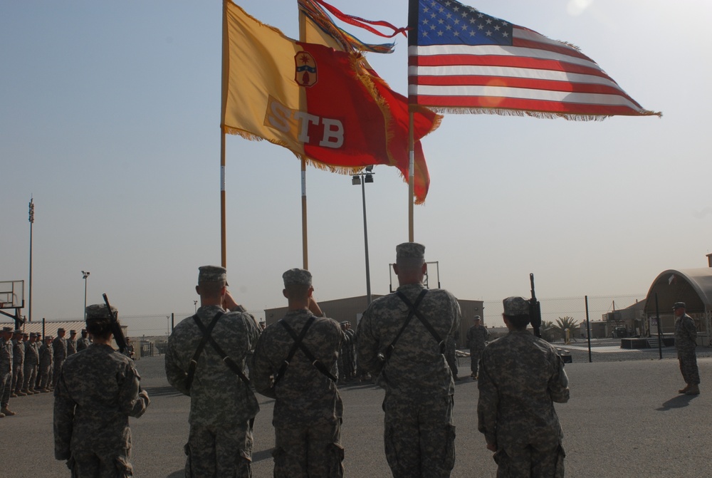 371st Sustainment Brigade Patching Ceremony