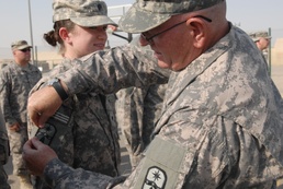 371st Sustainment Brigade Patching Ceremony