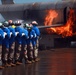 Marines train for on ship fire fighting