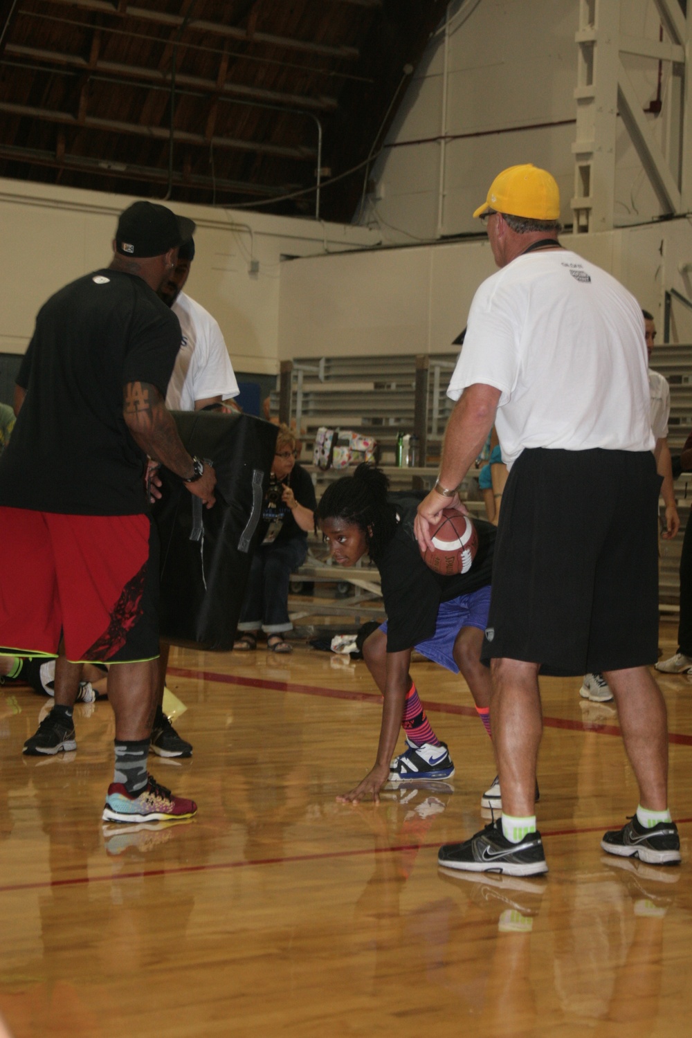 Cherry Point hosts Football ProCamp