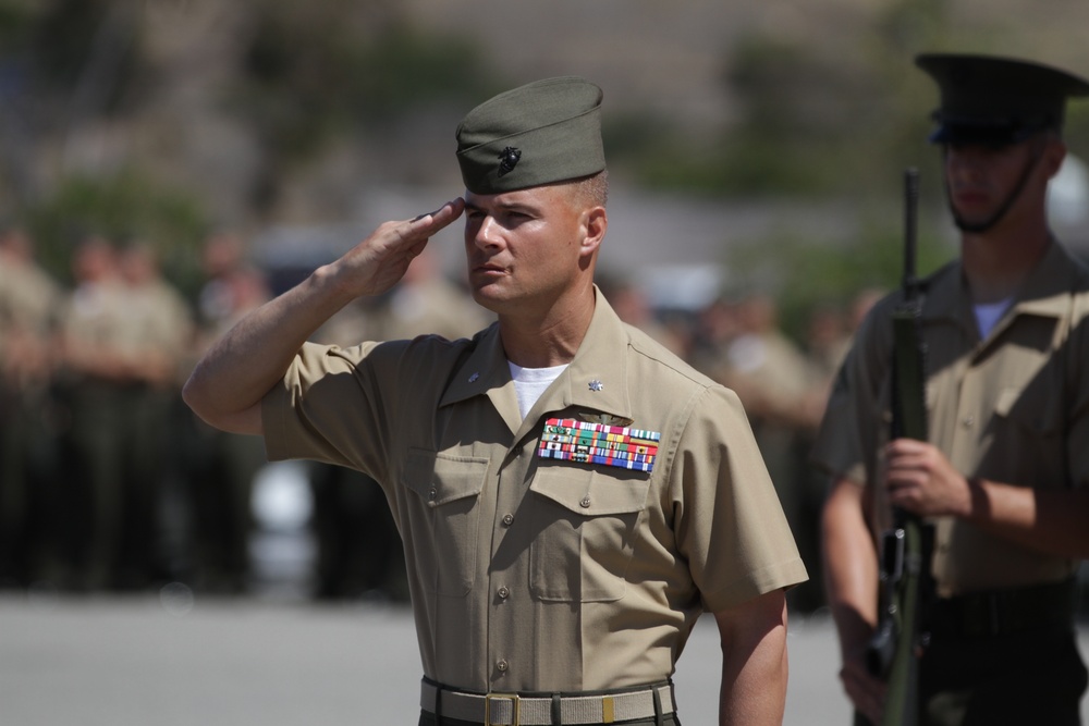 Geronimo battalion welcomes new commanding officer