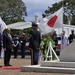 Japanese minister of defense honors American veterans at National Cemetery of the Pacific