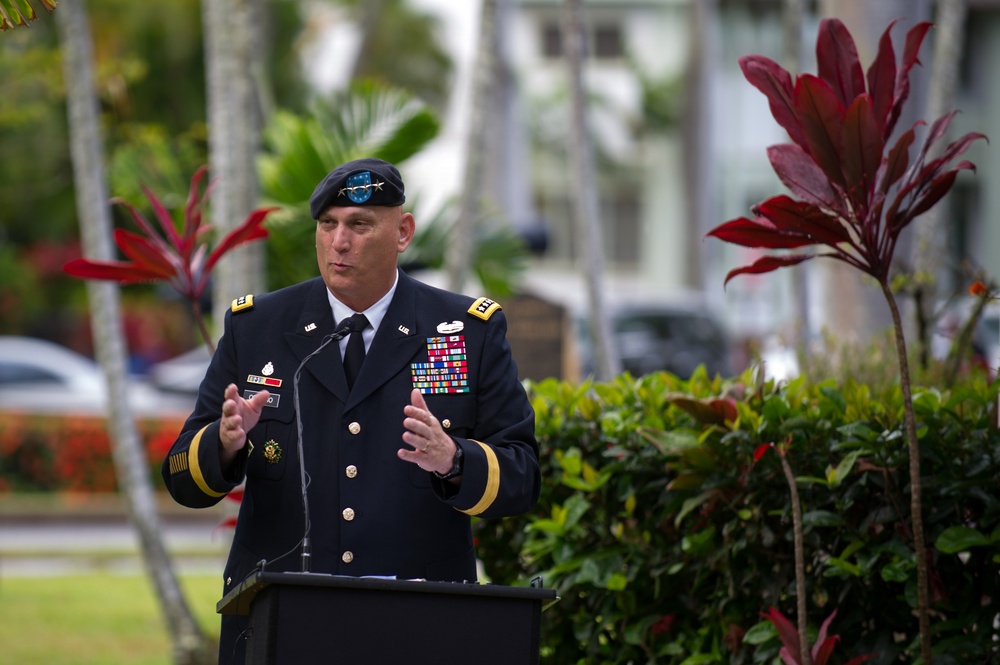 Gen. Brooks promotion ceremony