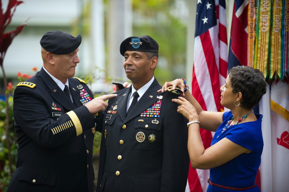 Gen. Brooks promotion ceremony