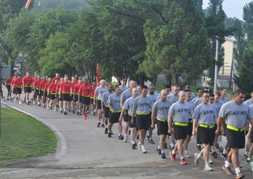 1-38 FA 4th of July Battalion Run