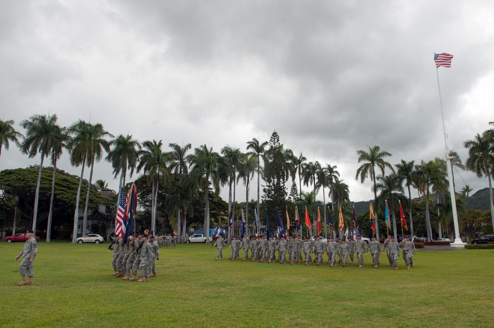 USARPAC change of command