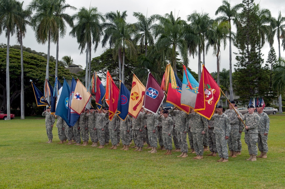 USARPAC change of command