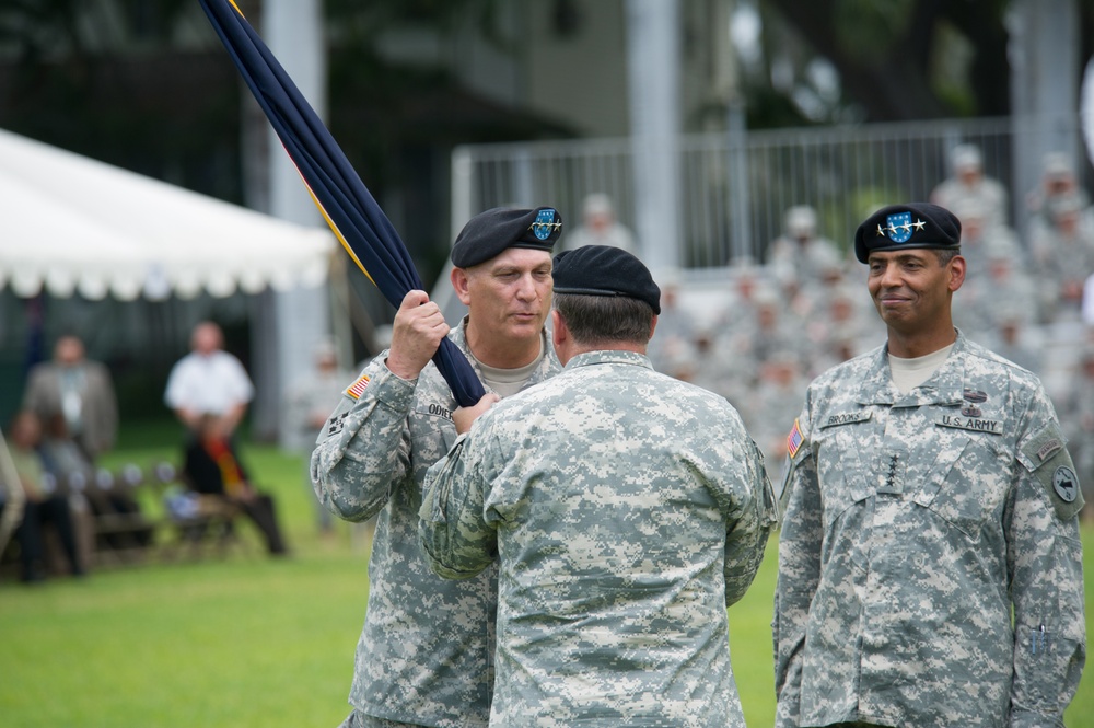 USARPAC change of command