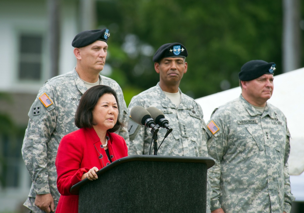 USARPAC change of command