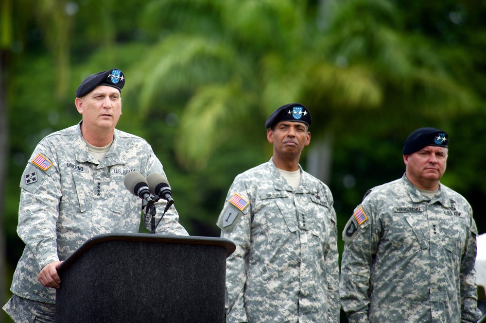 USARPAC change of command