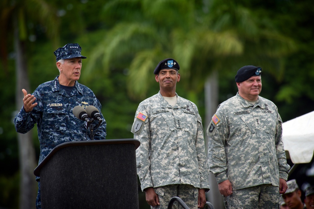 USARPAC change of command