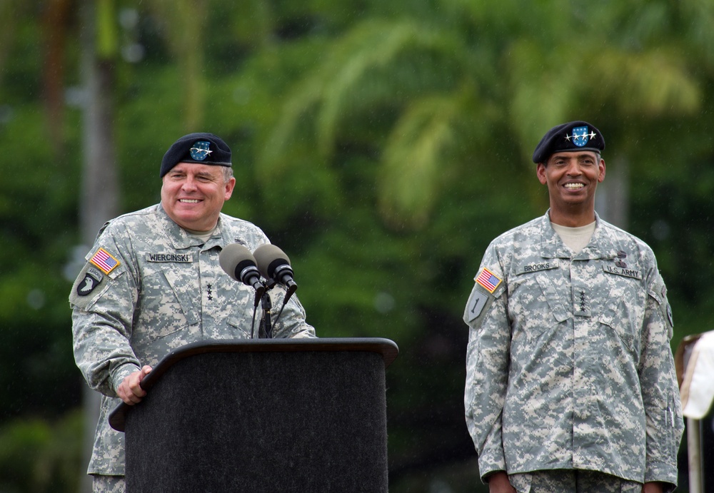 USARPAC change of command