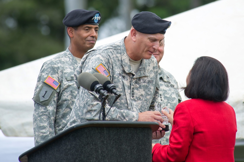 USARPAC change of command