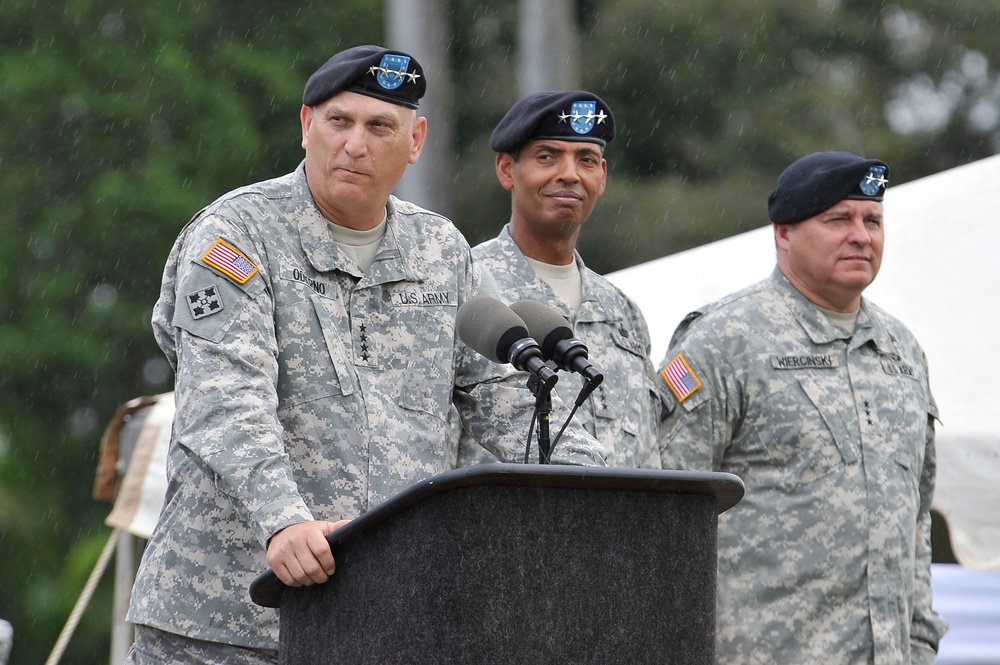 Brooks relieves Wiercinski as US Army Pacific commander