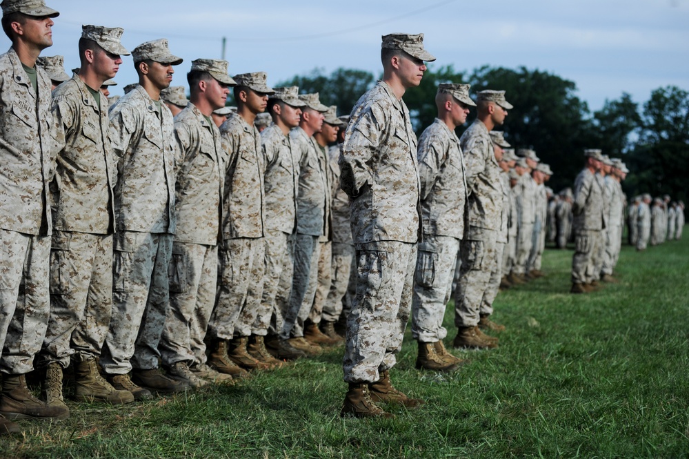 U.S. Marine Corps 1st Batallion, 23rd Marines Change of Command