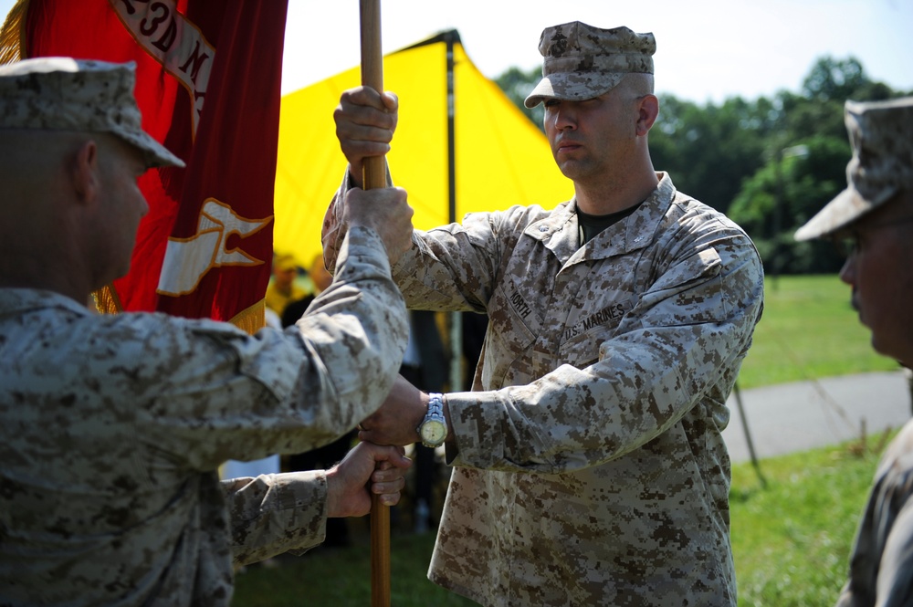 U.S. Marine Corps 1st Batallion, 23rd Marines Change of Command