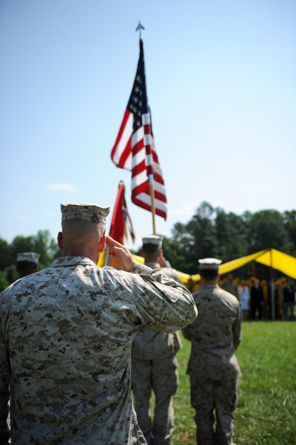 U.S. Marine Corps 1st Batallion, 23rd Marines Change of Command