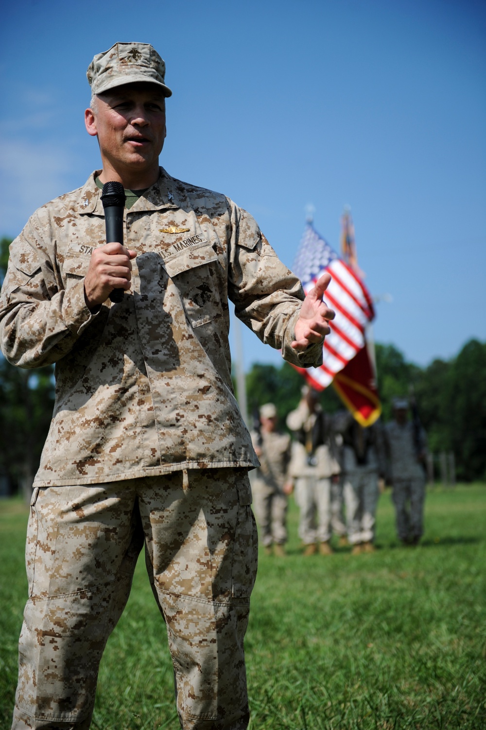 U.S. Marine Corps 1st Batallion, 23rd Marines Change of Command