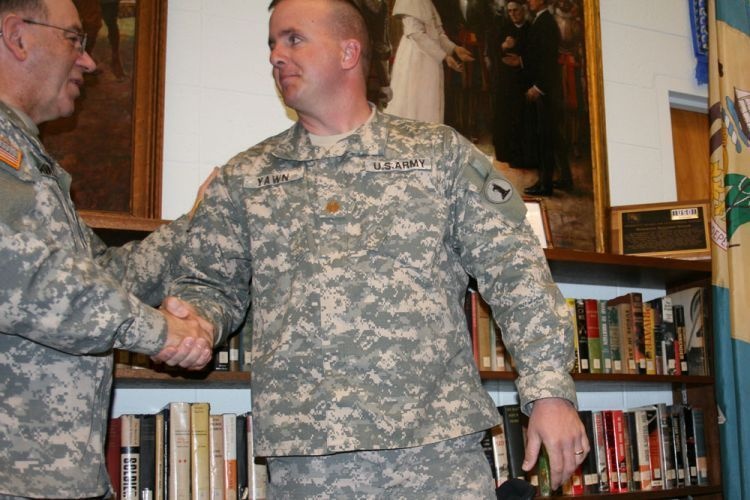 'Major' change for Delaware soldier