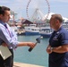 Coast Guard participates in Operation Dry Water media interviews in Chicago