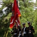 Rincon celebrates with Air Station Color Guard