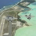 F-22 Raptors over Wake Island