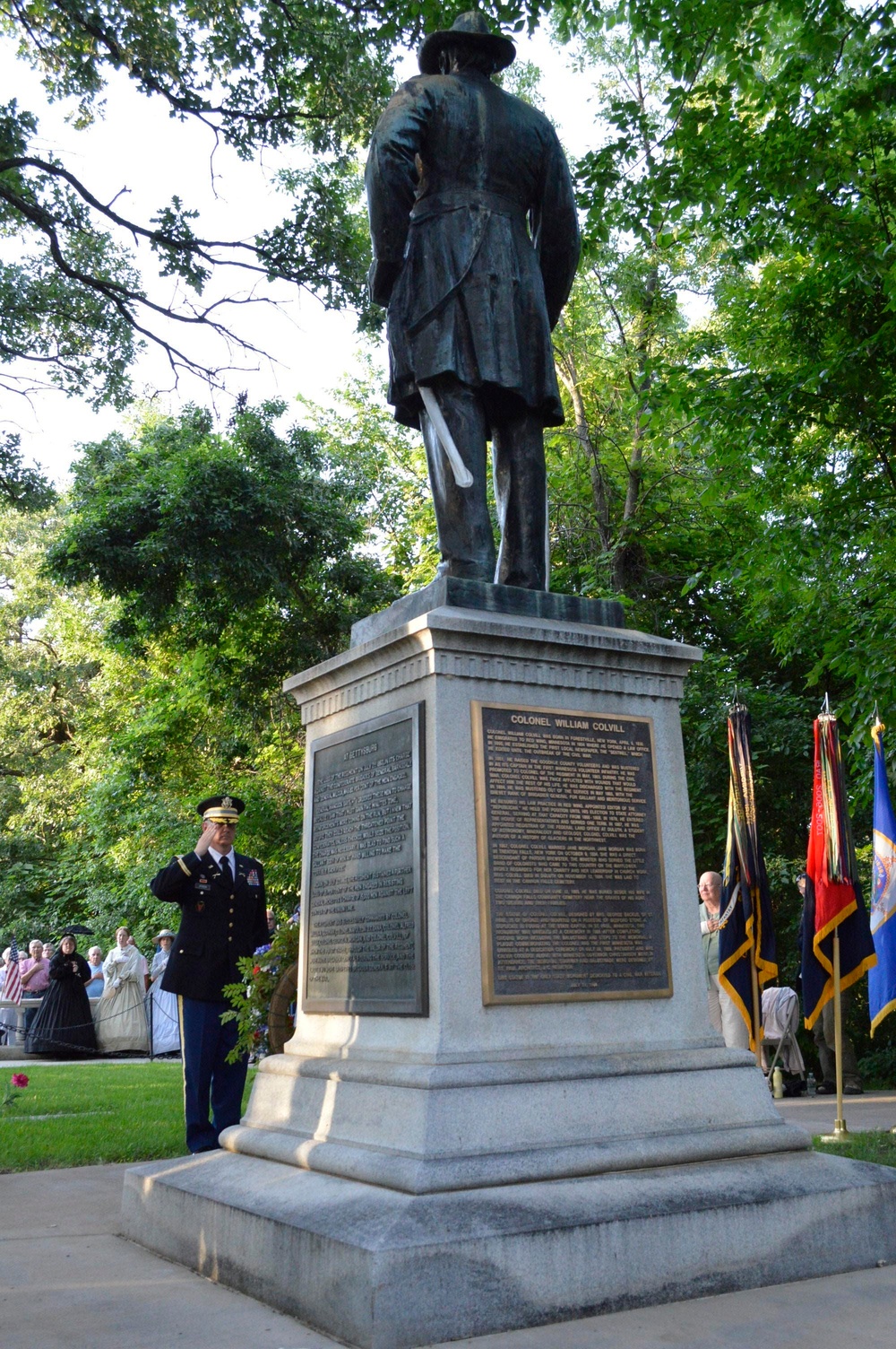 Minnesota National Guard commemorates Gettysburg 150th anniversary