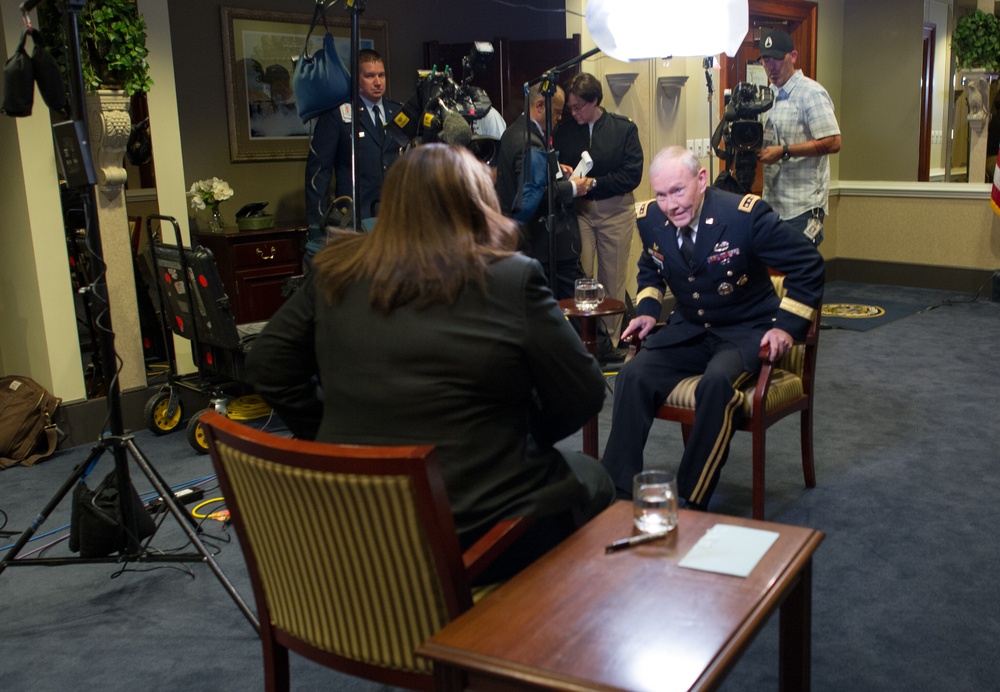 CNN interview with top military officer