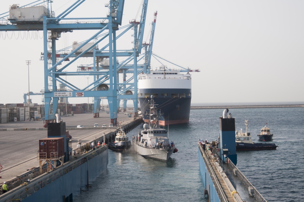 PC ship floatoff aboard M/V Eide Transporter