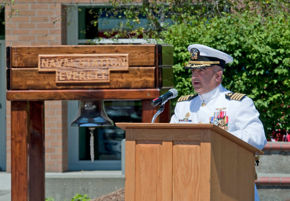 Naval Station Everett change of command