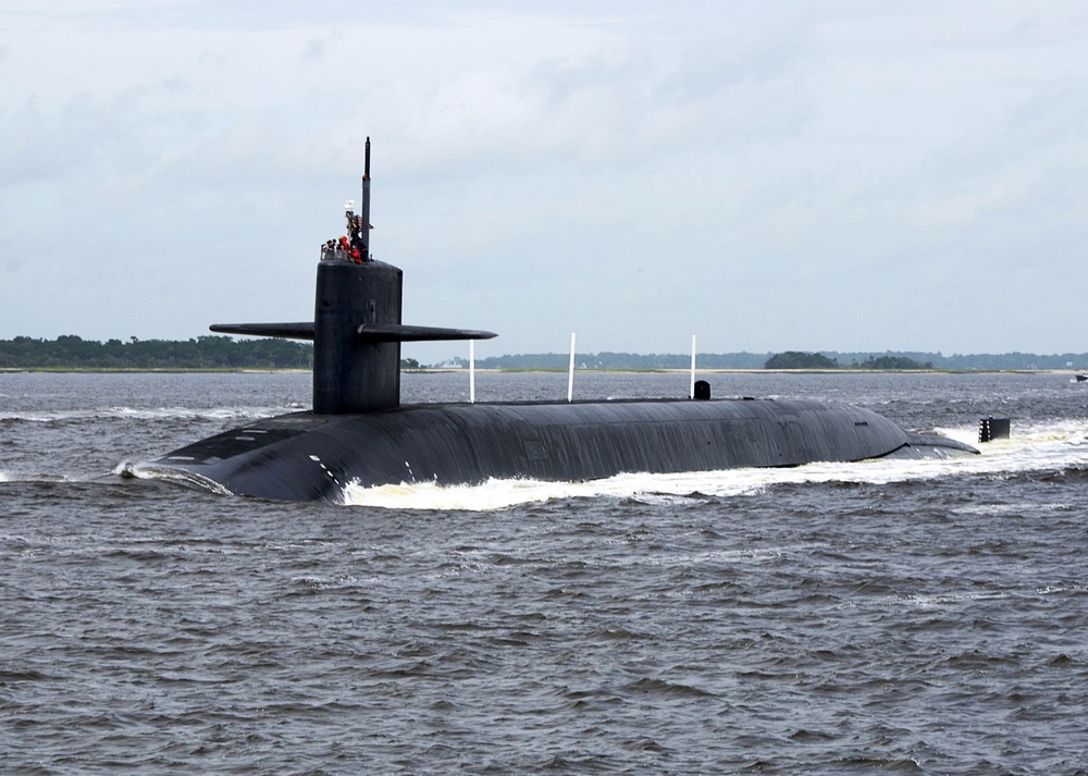 USS Tennessee departs for deployment