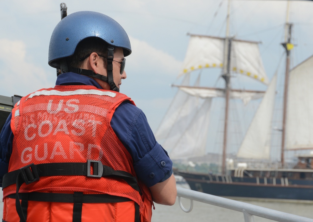 Coast Guard Station Cleveland Harbor ensures safety during Cleveland Tall Ships Festival