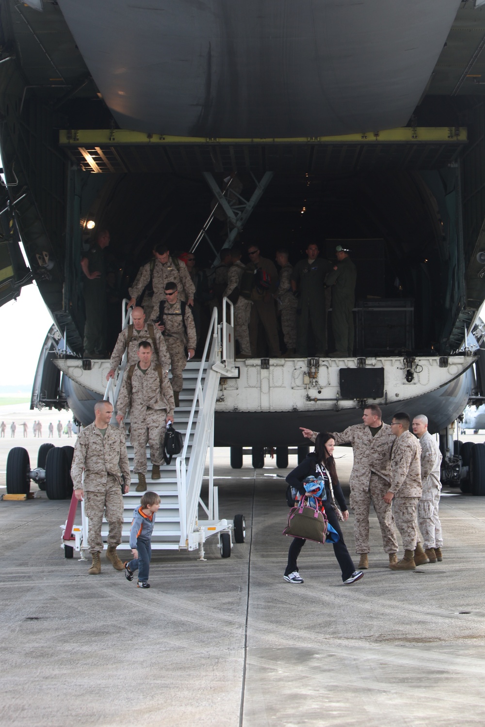 C-5 Galaxy Landing