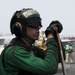 USS Nimitz flight deck action