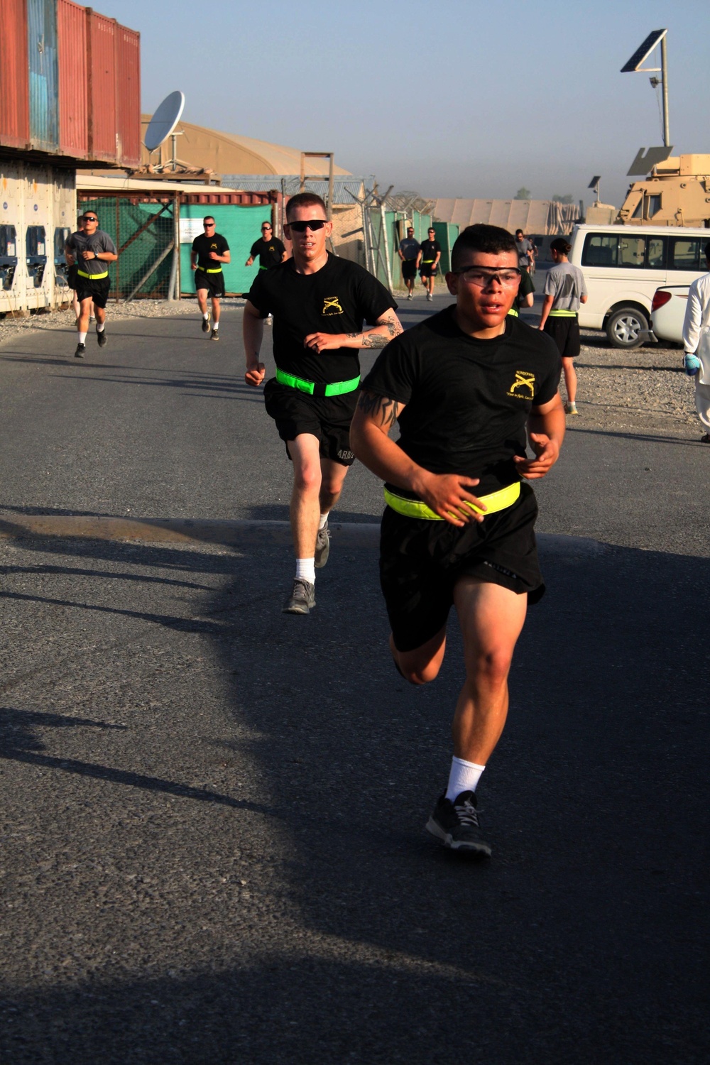 Peachtree Road Race at FOB Fenty, Afghanistan